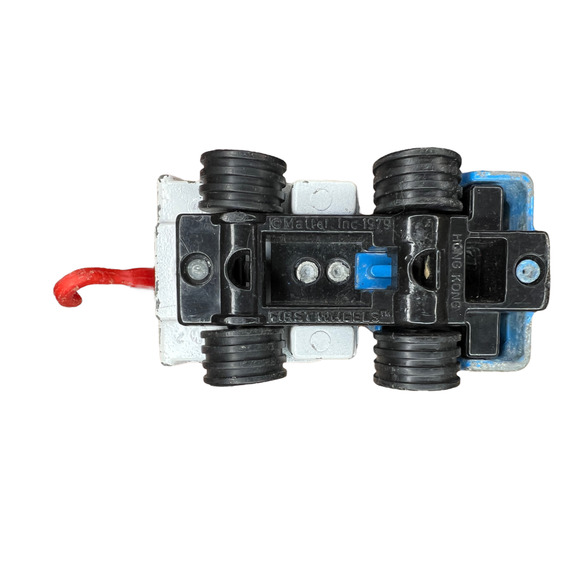 VINTAGE 1979 MATTEL FIRST WHEELS DIE-CAST TOW TRUCK M.I HONG KONG - Picture 4 of 6